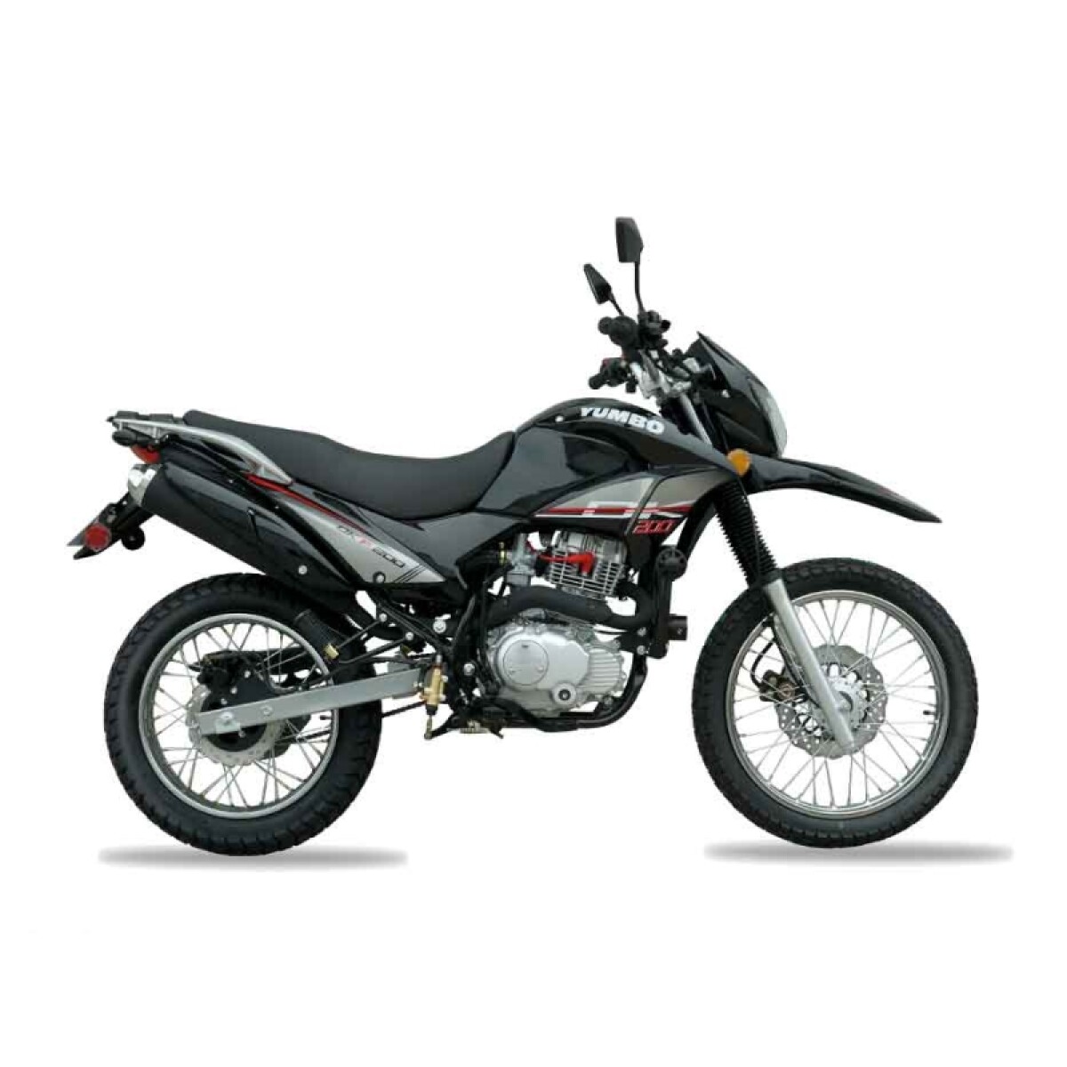 Moto Yumbo Enduro Dk 200f Ii - Negro 