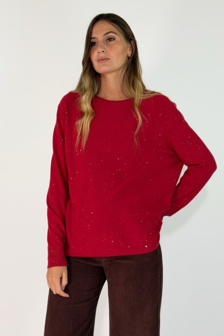 SWEATER NEGEV Rojo
