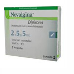 NOVALGINA CJ X 5 AMPOLLAS única