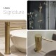 JUEGO DE GRIFERIA SIGNATURE BRUSHED GOLD CON GRIFERIA BIDET DORADO-BRUSHED GOLD