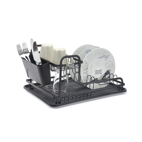 Escurridor Secaplatos trastes Vajilla 2 Pisos niveles Acero cocina IMBACK Color Negro Escurridor Secaplatos trastes Vajilla 2 Pisos niveles Acero cocina IMBACK Color Negro