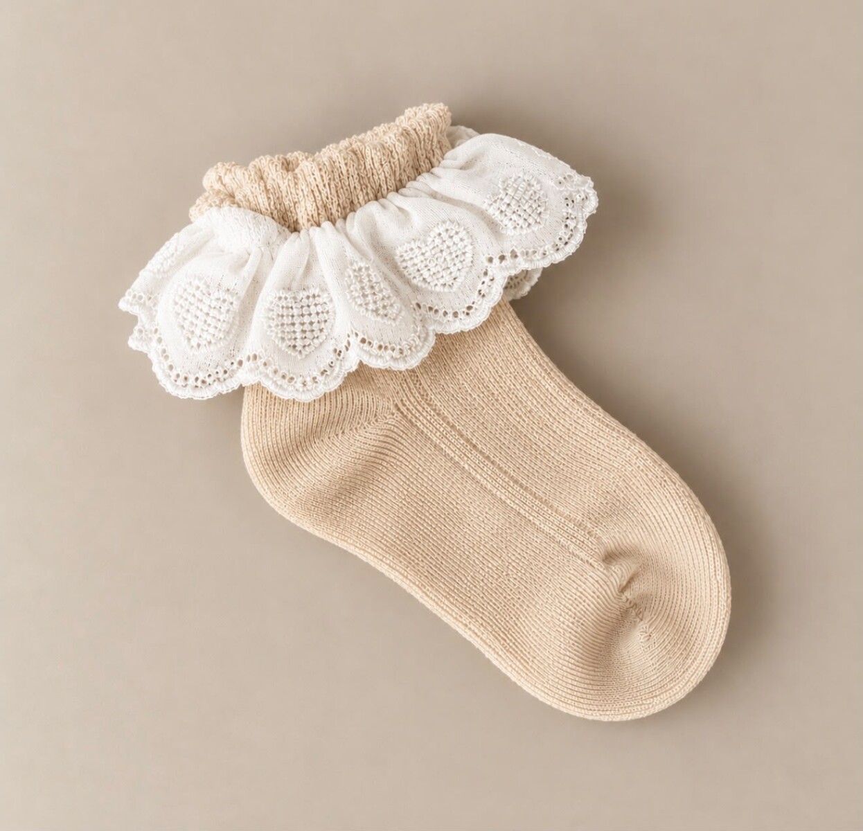 Medias Cortas Cora - Beige 