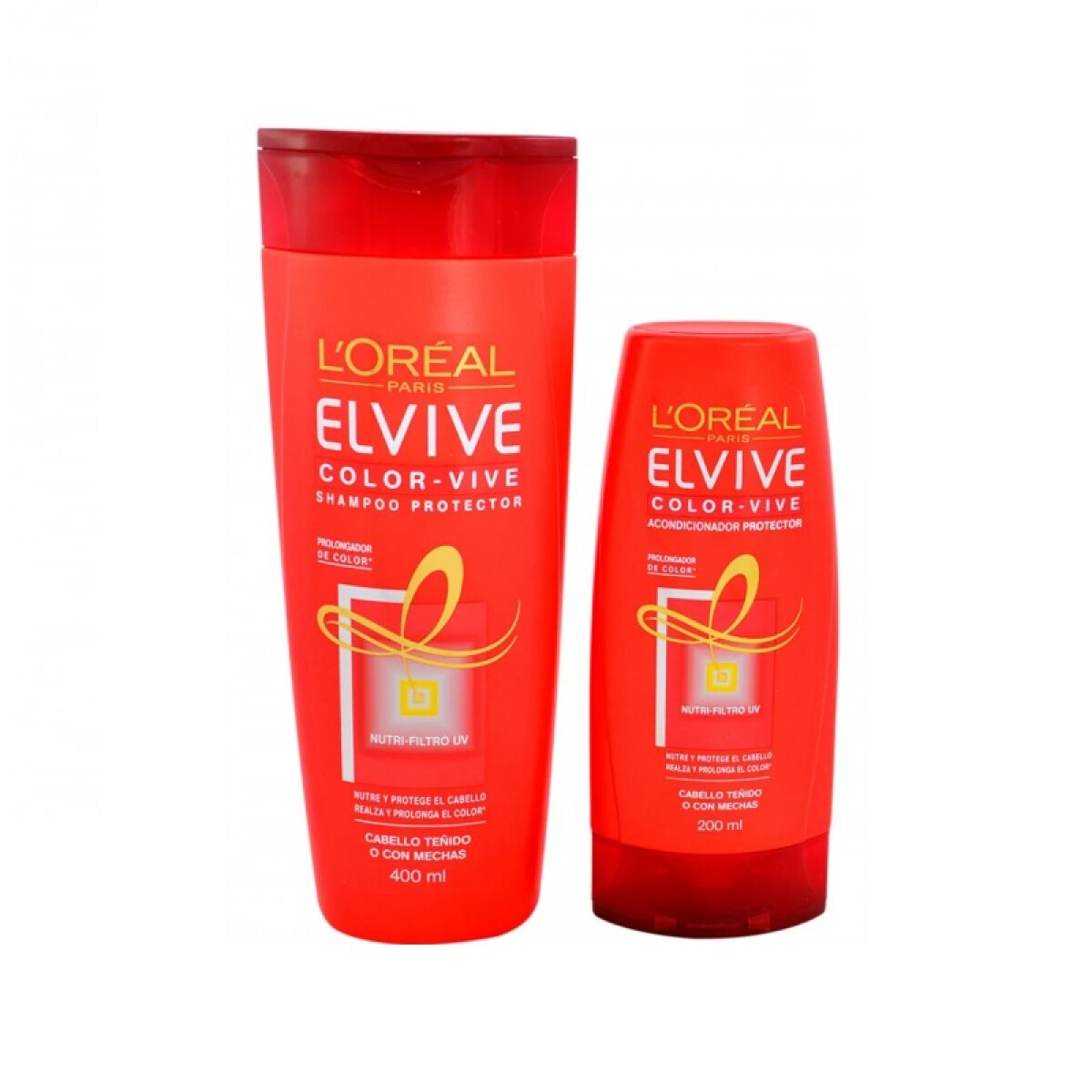 Shampoo Elvive Colorvive 400 Ml. + Acondicionador 200 Ml. 