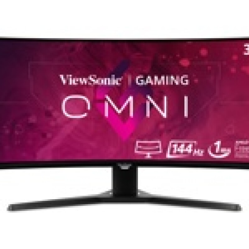 ViewSonic OMNI Gaming VX3418-2KPC - Monitor LED - gaming - curvado - 34" - 3440 x 1440 WQHD @ 144 Hz - MVA - 300 cd/m² - 4000:1 ViewSonic OMNI Gaming VX3418-2KPC - Monitor LED - gaming - curvado - 34" - 3440 x 1440 WQHD @ 144 Hz - MVA - 300 cd/m² - 4000:1