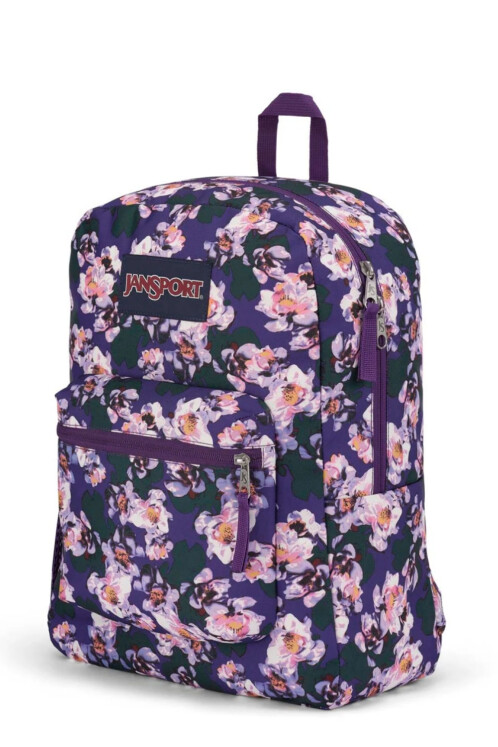 MOCHILA JANSPORT CROSS TOWN PURPLE PETALS