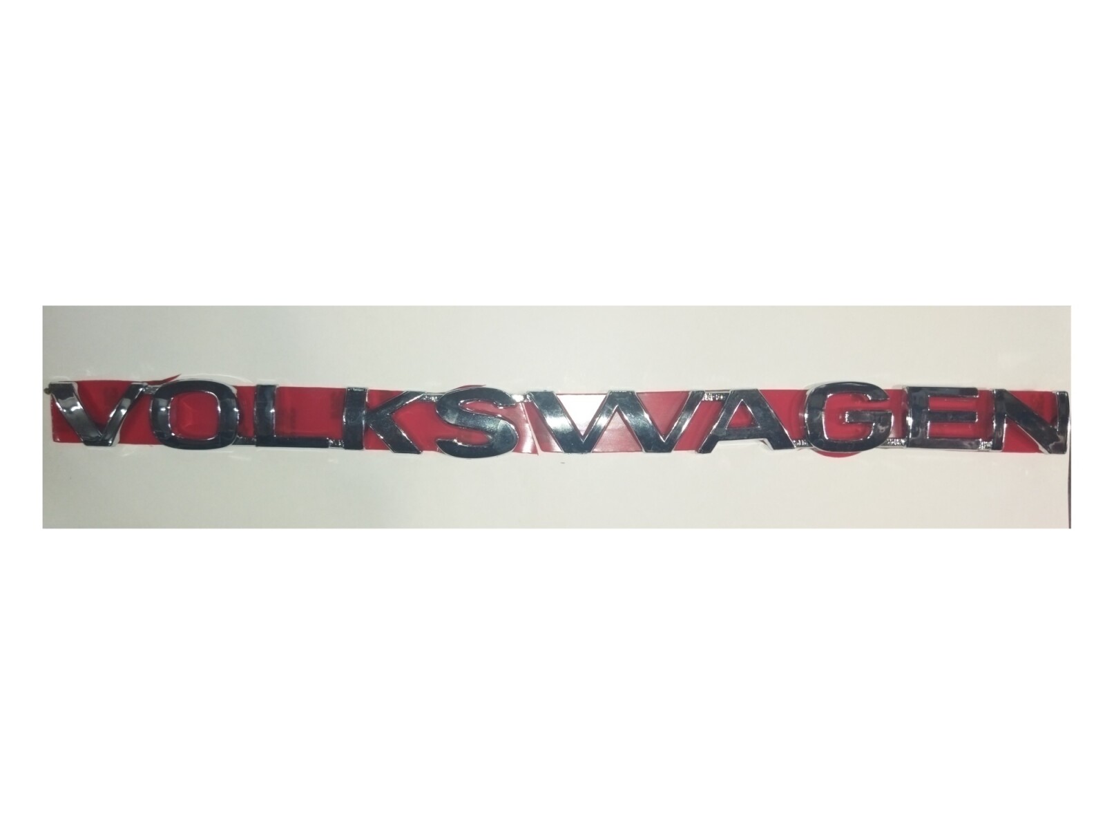 EMBLEMA "VOLKSWAGEN" GOL / SAVEIRO G3 / G4 (CROMADO) 