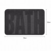 Alfombra de Baño Soft con Relieve 50x70cm Gris