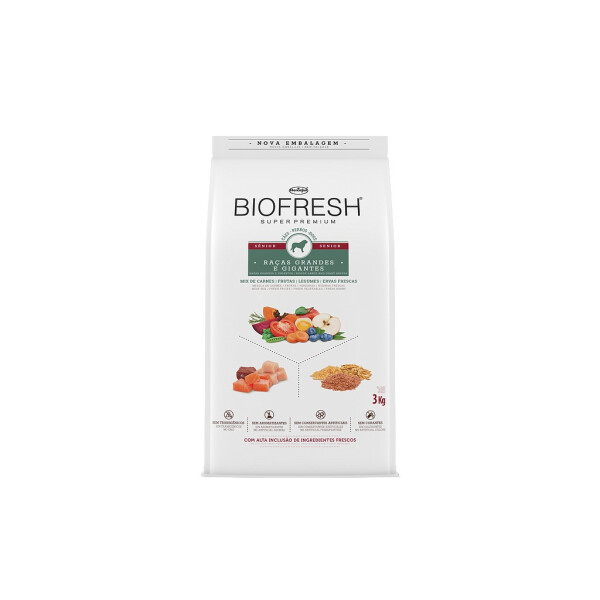 ALIMENTO PERROS BIOFRESH SENIOR RAZAS GRANDES 15KG ALIMENTO PERROS BIOFRESH SENIOR RAZAS GRANDES 15KG