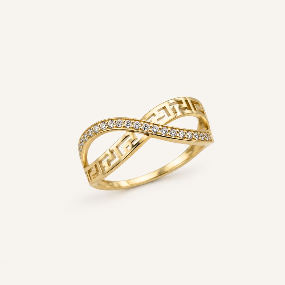 Anillo Atenas - Oro 10k 