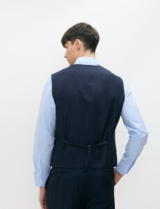 470370 CHALECO VESTIR HARRINGTON SELECT Azul Oscuro