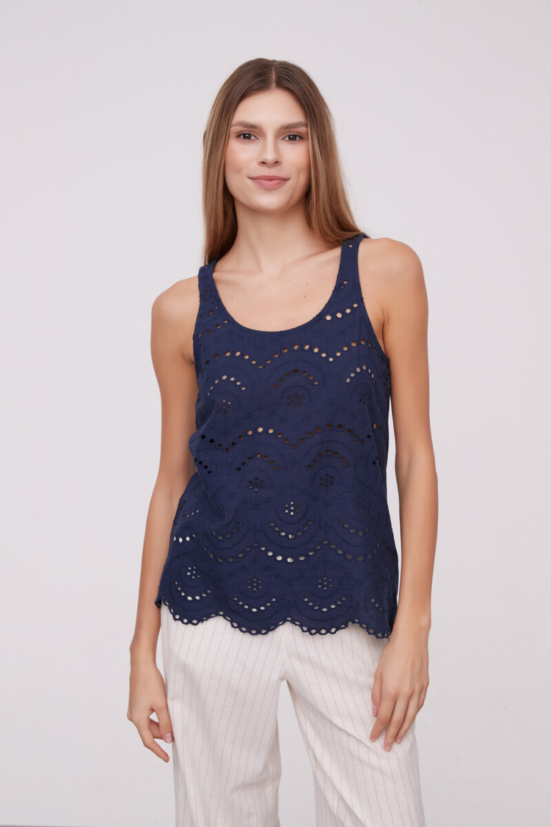 Musculosa Imich - Azul Marino 