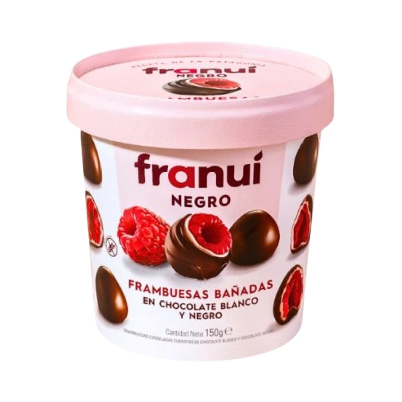 Frambuesas Franuí - 150 g - Chocolate amargo