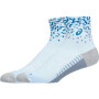 Medias Running Performance Run Sock Quarter Unisex Arctic Blue/aegean Blue/grey Blue