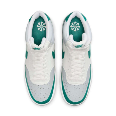 Championes Nike Court Vision Alto de Hombre Blanco