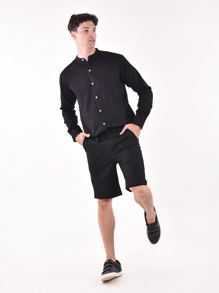 BERMUDA SANTORINI NEGRO