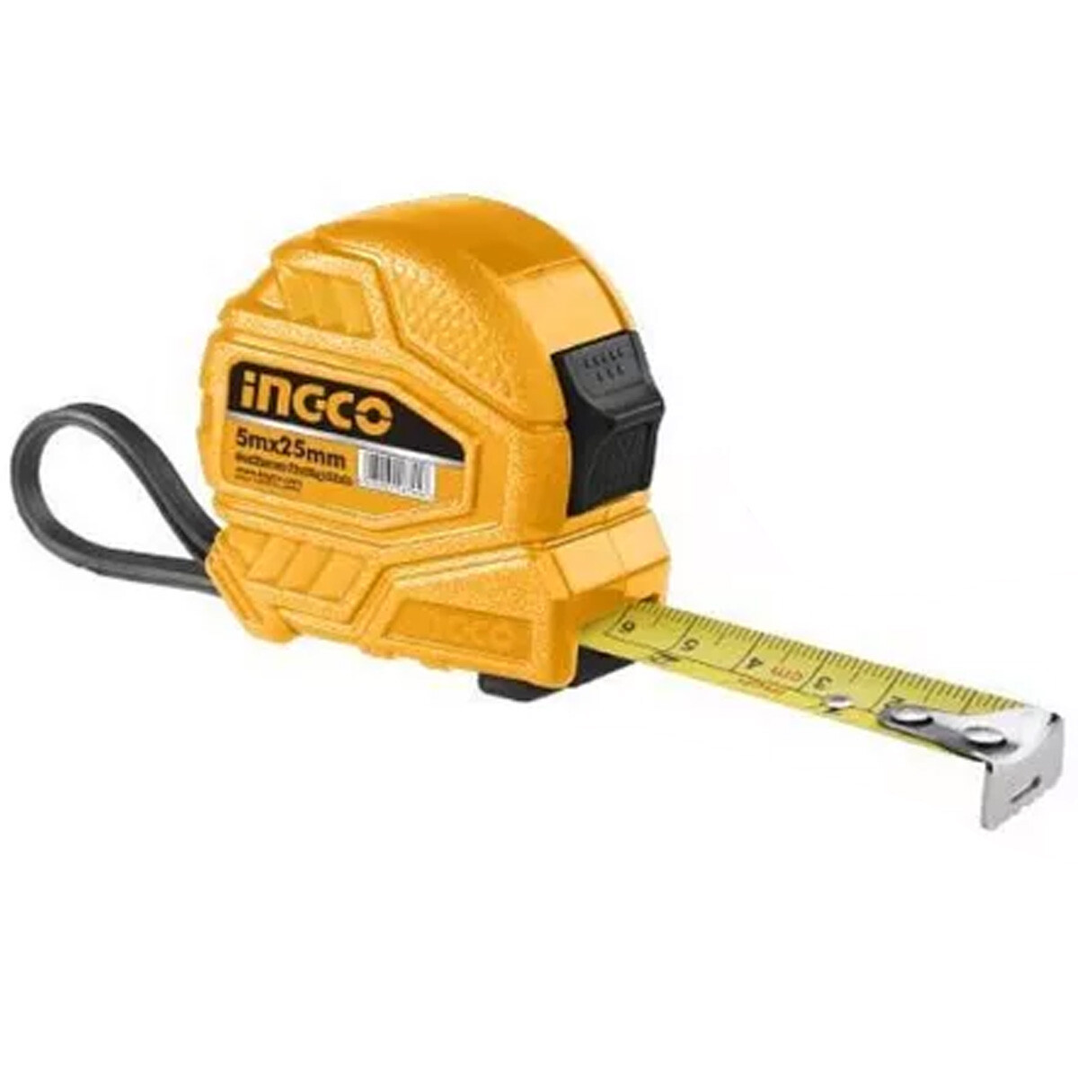 CINTA METRICA 5MT X 25MM PULGADAS/MILIMETROS HSMT26525 INGCO 