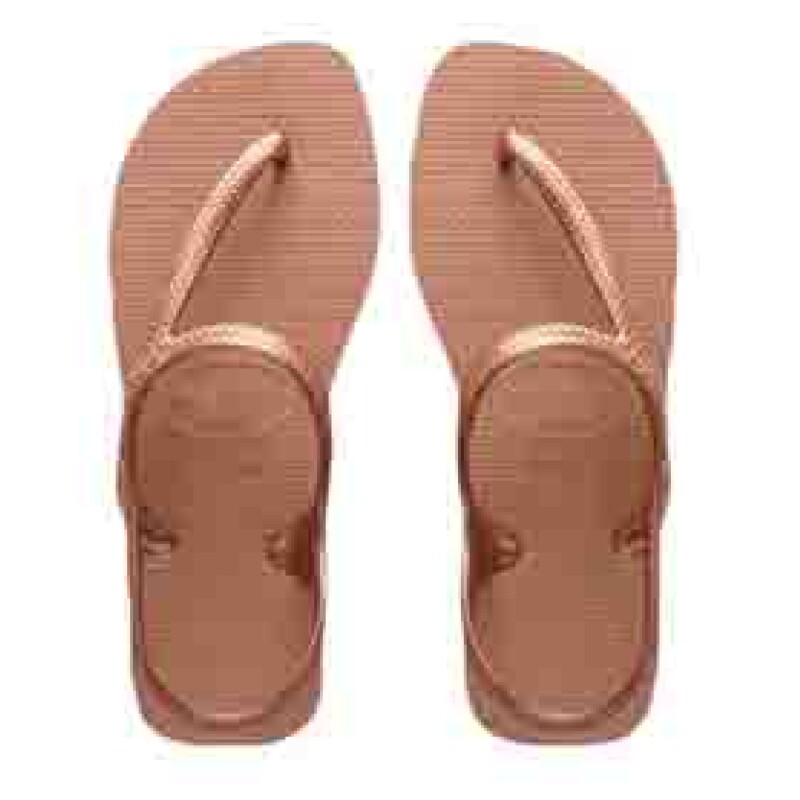 Sandalias de Mujer Havaianas Flash Urban Rosa - Dorado