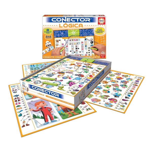 Juego Conector Lógica Aprendizaje Didáctico Educa Juego Conector Lógica Aprendizaje Didáctico Educa