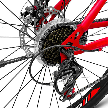 Bicicleta Montaña Expert Renegade Hombre Rod 26 Frenos Disco 21cambio Rojo