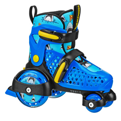 Patines ajustables de aprendizaje Tiburón Pizza
