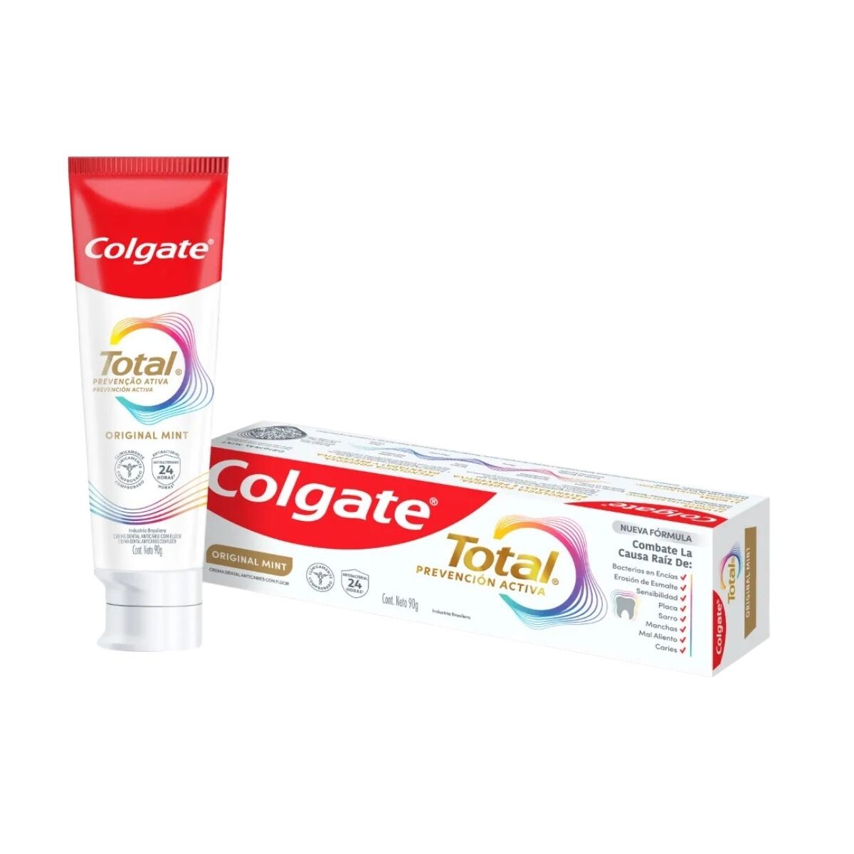 CREMA DENTAL COLGATE TOTAL 12 HS 90 G ORIGINAL MINT 