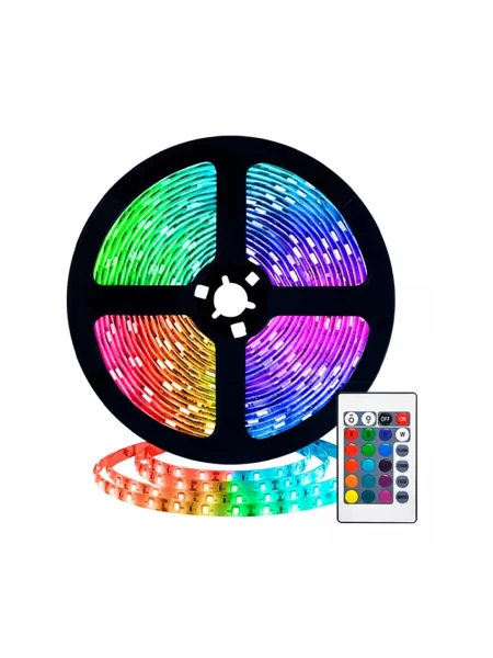LUCES CINTA 5 MTS MULTICOLOR