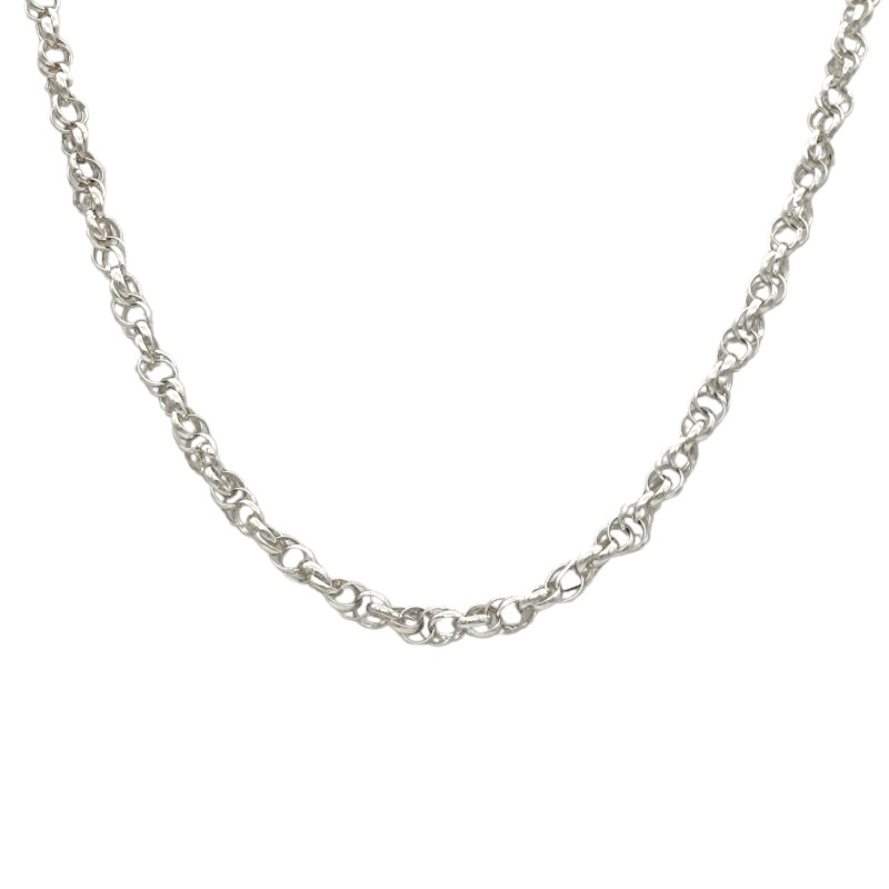 Cadena Rolo doble- Plata 925 - Sin Piedra - CD3265 sinpiedra