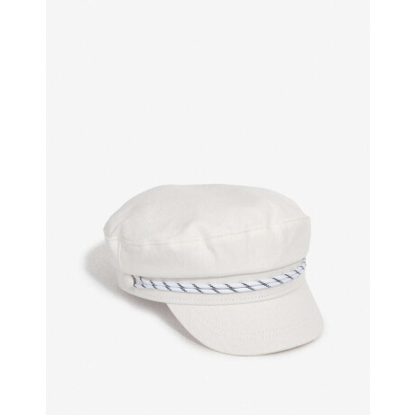 Boina De Algodón Blanco Crudo