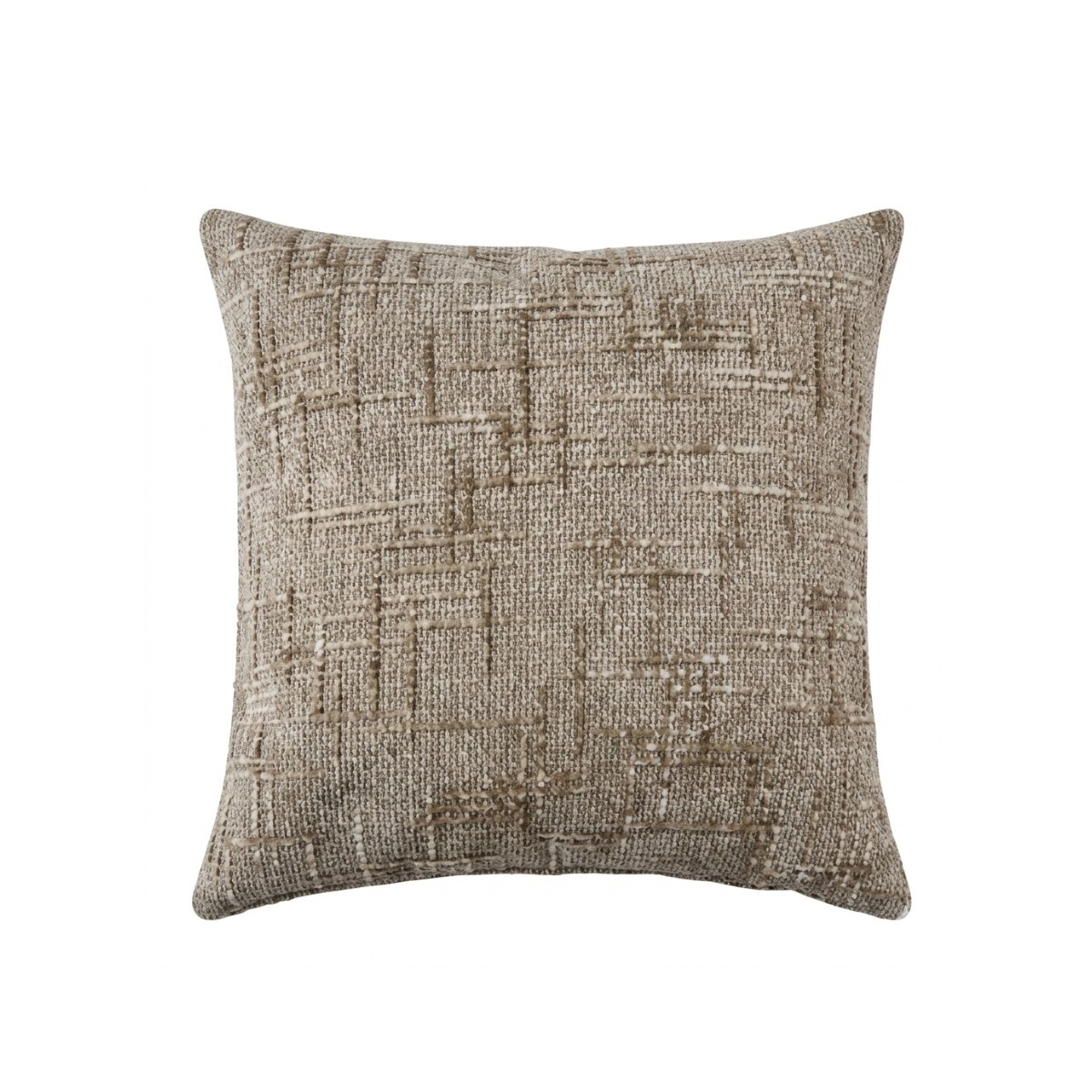 COJIN CUAD BEIGE 42X42CM 