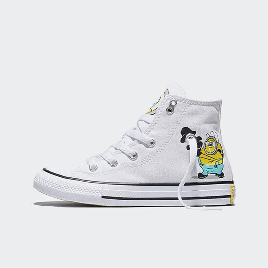 Championes Converse Minions Chuck Taylor All Star Blanco