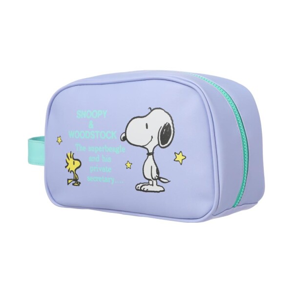 Necessaire Snoopy vintage violeta