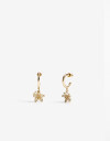 Aros Argollas Con Dijes Aro Argolla Con Dijes - Dorado