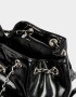 Mochilas Urbanas Puffy Mochila Puffy Con Solapa - Negro