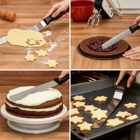 Espátula enmantecar acodada 20cm Espátula enmantecar acodada 20cm