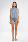 ELI KNIT TOP Celeste