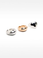 Set De Anillos Bicolor bicolor