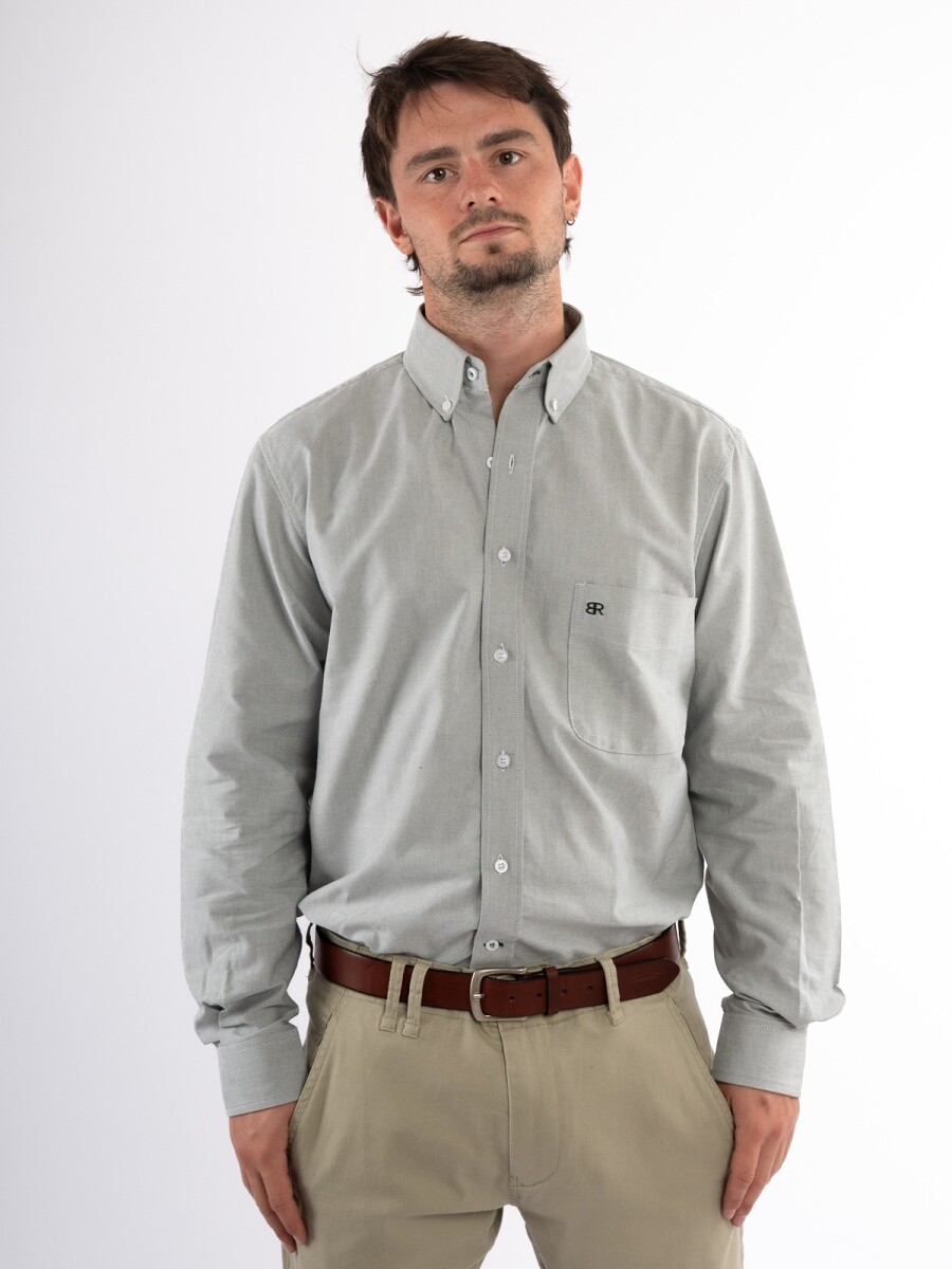 Camisa Oxford - Verde 