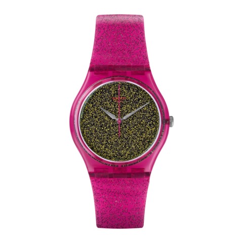 Reloj Swatch GP149 Nuit Rose Violeta