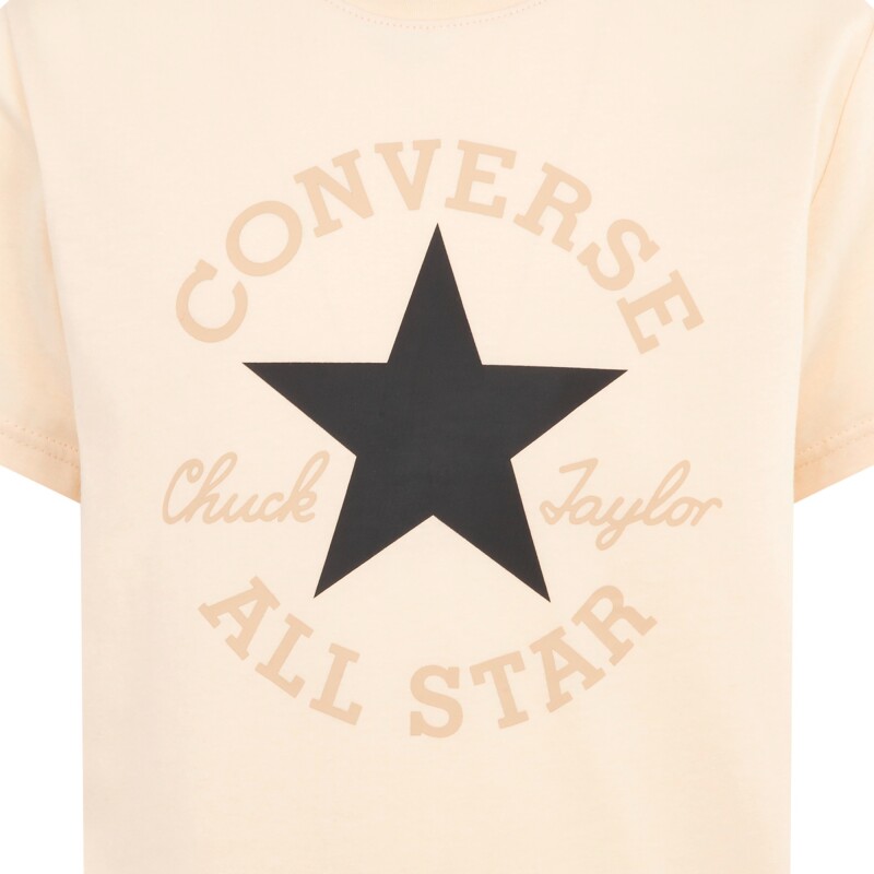Remera Dissected Chuck Patch de Niño Crema