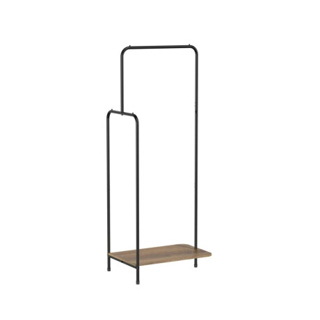 Perchero 1 Estante House Negro