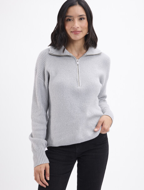 Buzo Aurora gris