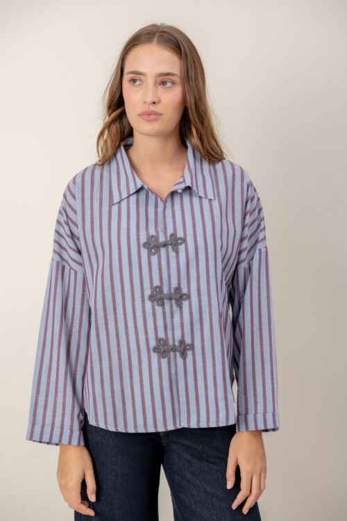Camisa Alamar Gris