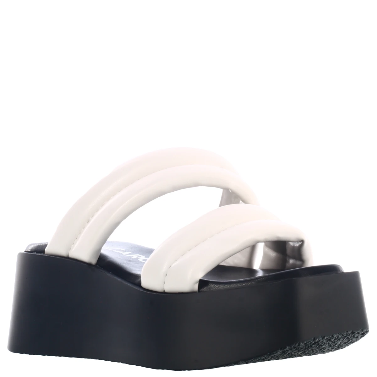 Sandalia OTOMAN descalza con tiras capitoneadas MissCarol - Offwhite 