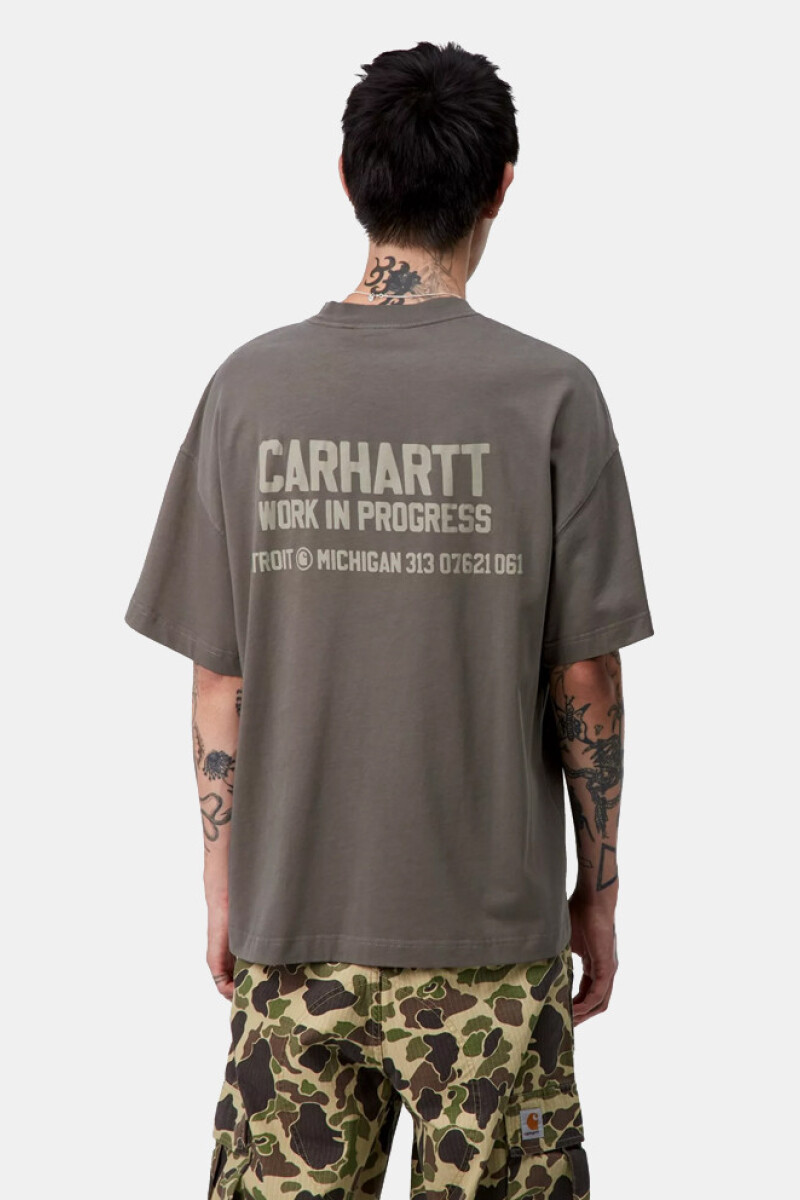 S/S Distance T-Shirt Gris