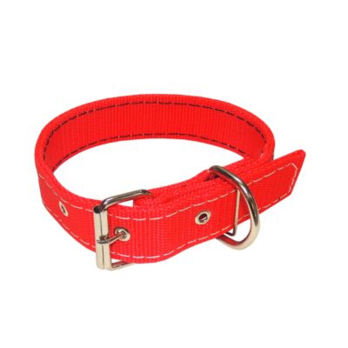 COLLAR NYLON DUPLA - Rojo 