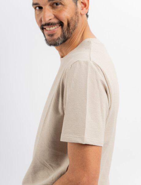 T-shirt m/c cloque Joel topo