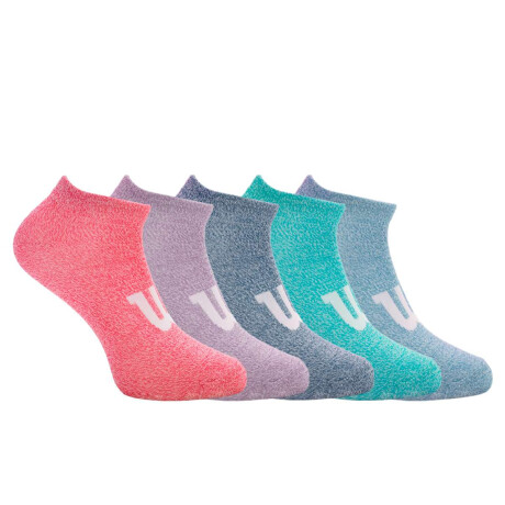 Medias Pack X5 Pares Unisex Blanco