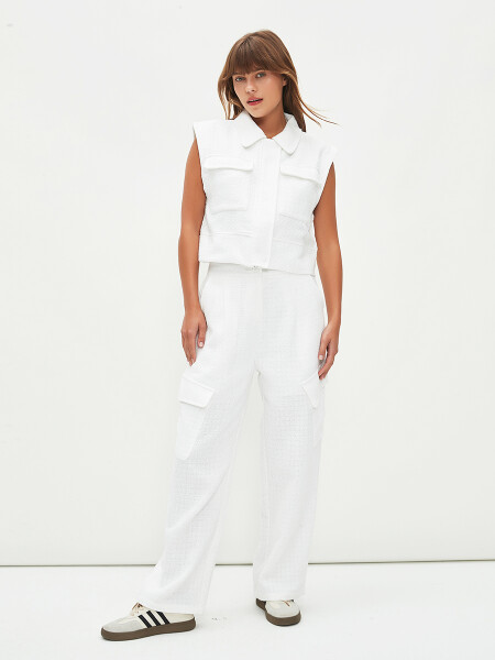 CHALECO DENA OFF WHITE