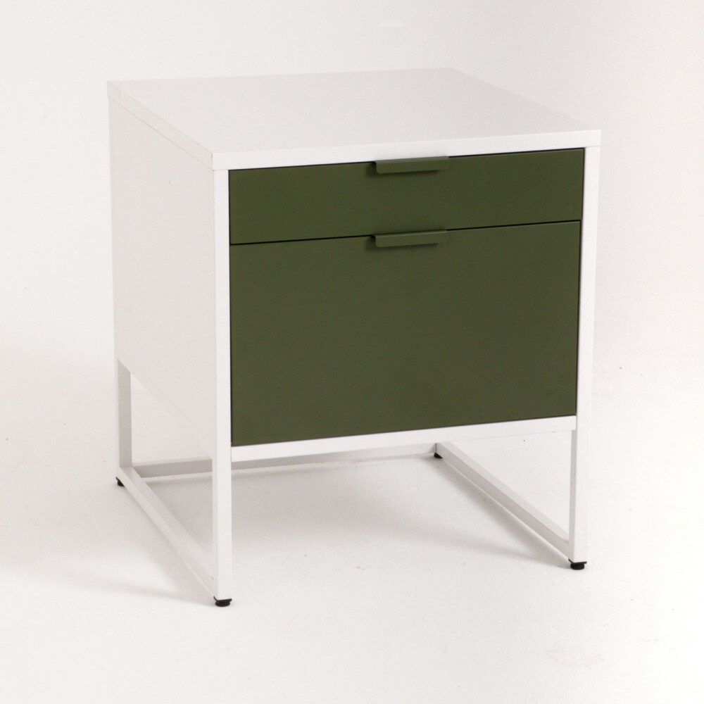 CAJONERA METAL BLANCO ARMIN