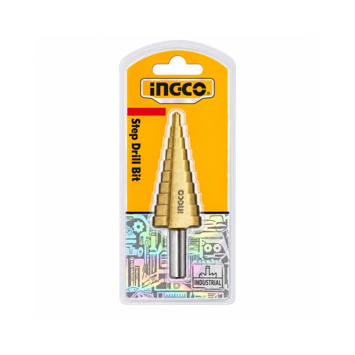 Mecha Cónica Escalonada 4-22 mm HSS 4341 Titanio Ingco Mecha Cónica Escalonada 4-22 Mm Hss 4341 Titanio Ingco